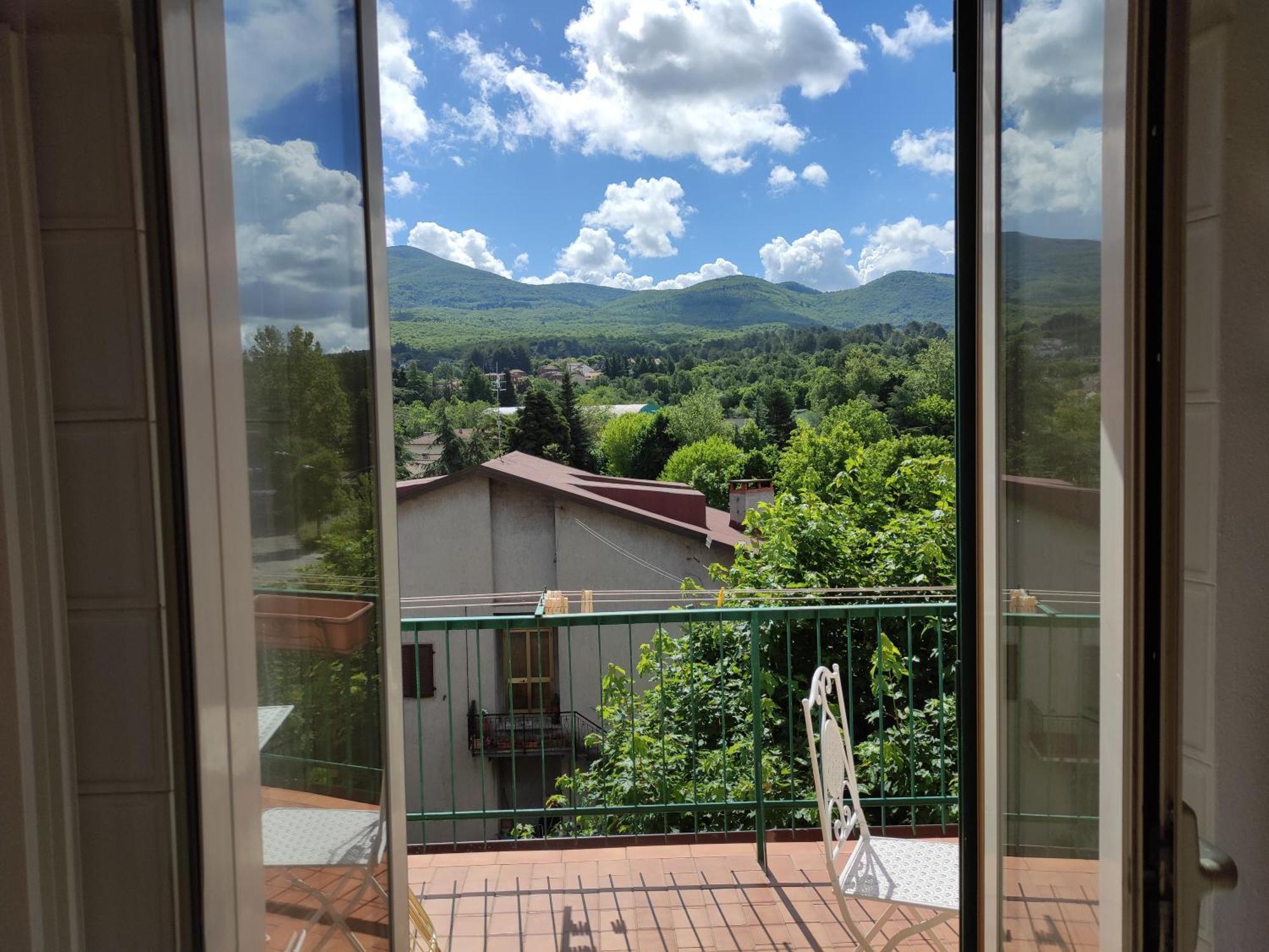 Casa Maria Castel Del Piano Appartamento Vista Montagna In Zona Centrale Zewnętrze zdjęcie